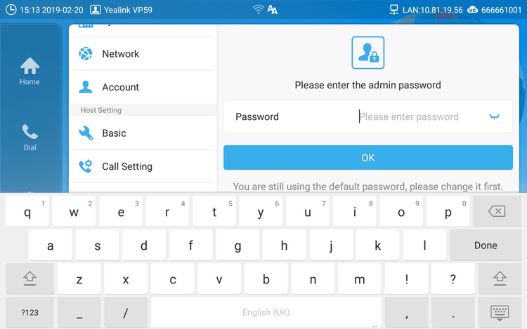 Yealink VP59-VCS License
